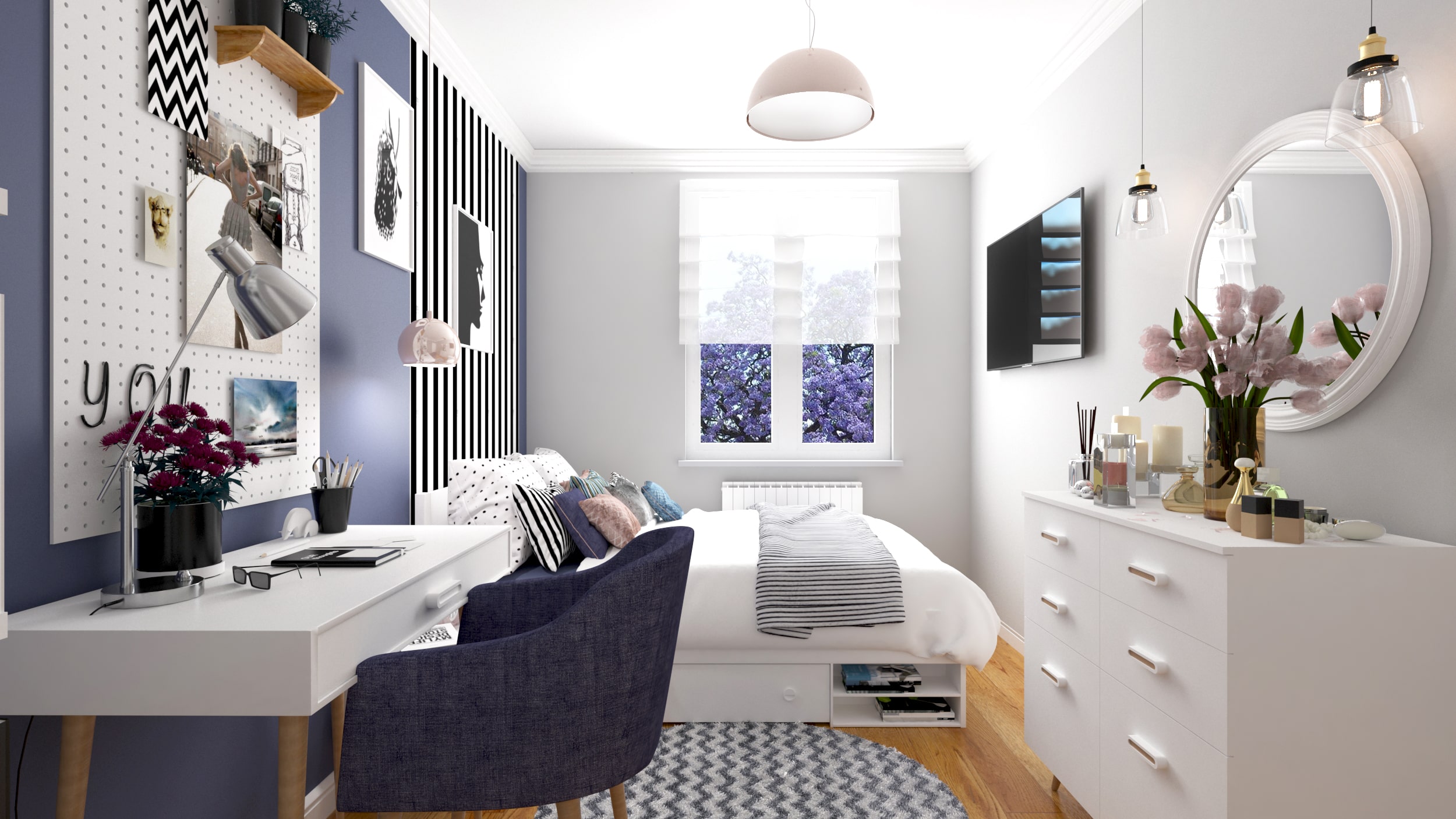 Pokój dla dziewczynki 11 lat