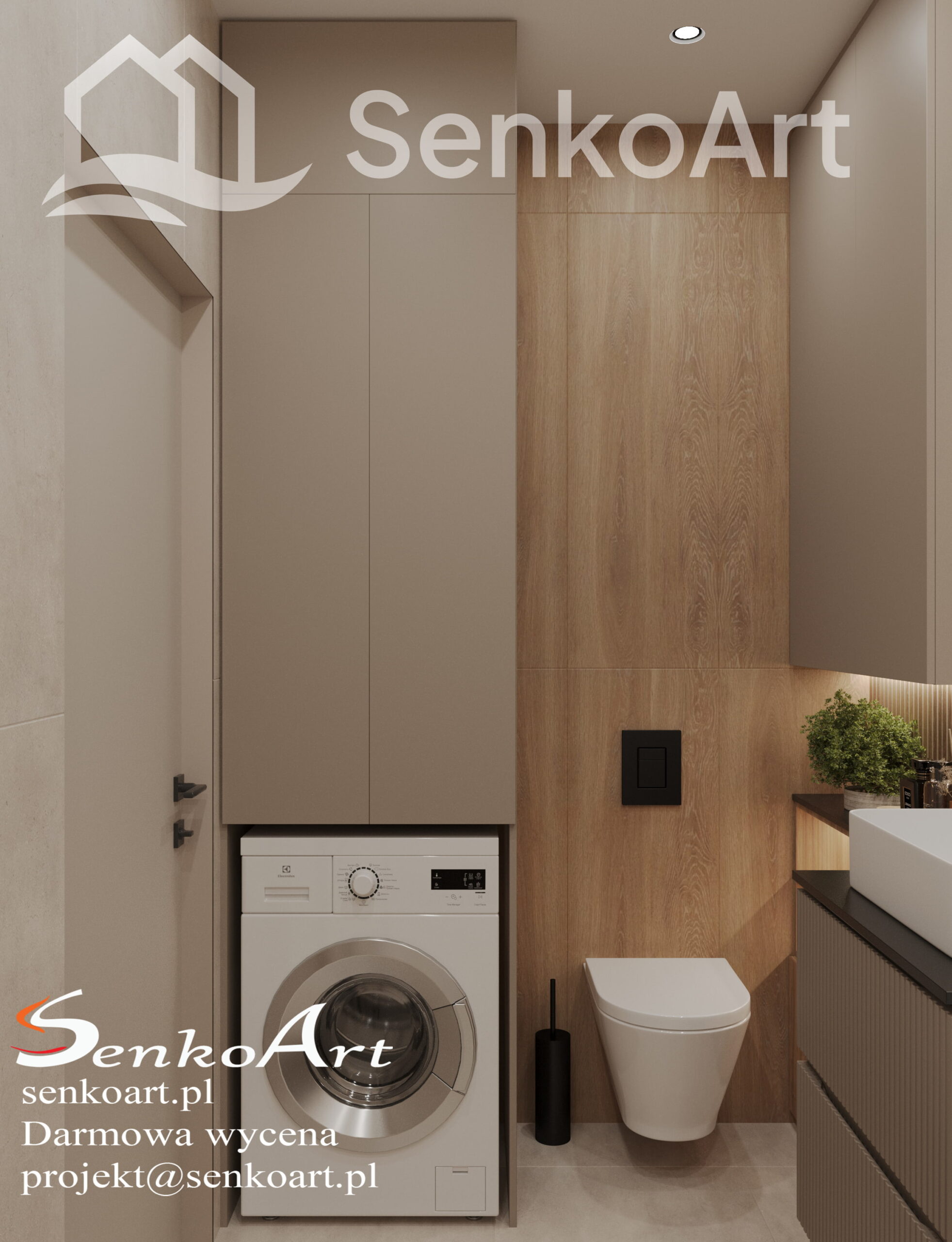 Nowoczesna łazienka w Stylu Modern